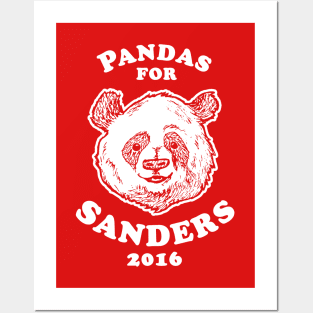 Pandas For Sander T-Shirt Posters and Art